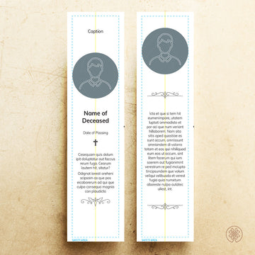 Bookmark Card | Design from Scratch [Premade Layout] 002