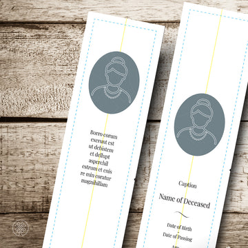 Bookmark Card | Design from Scratch [Premade Layout] 003