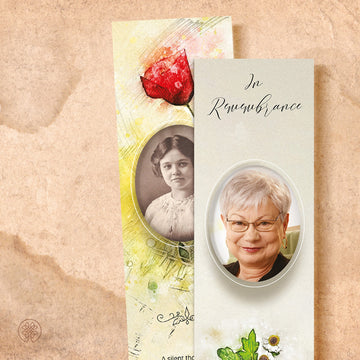Bookmark Card | Template [Nature-Artistic] 001