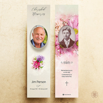 Bookmark Card | Template [Nature-Artistic] 002