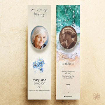 Bookmark Card | Template [Nature-Artistic] 003