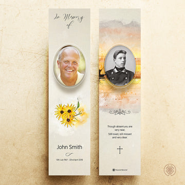Bookmark Card | Template [Nature-Artistic] 004