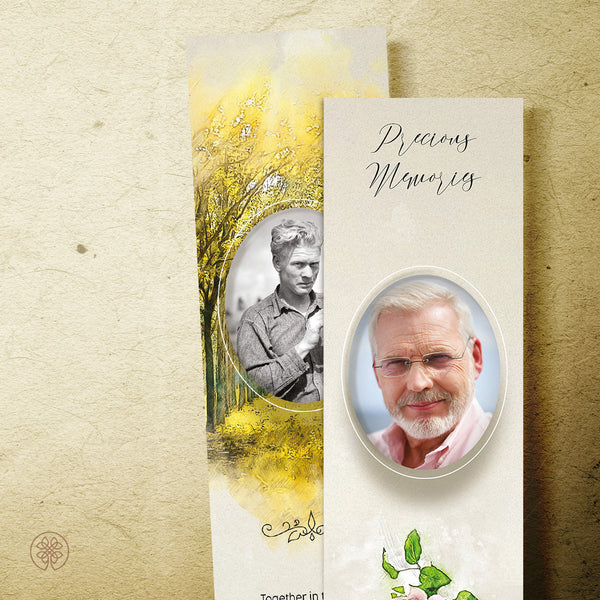 Bookmark Card | Template [Nature-Artistic] 005