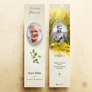 Bookmark Card | Template [Nature-Artistic] 005