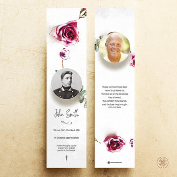 Bookmark Card | Template [Nature-Artistic] 007
