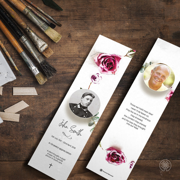 Bookmark Card | Template [Nature-Artistic] 007