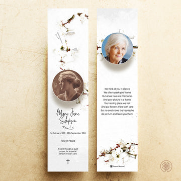Bookmark Card | Template [Nature-Artistic] 008