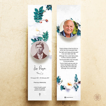 Bookmark Card | Template [Nature-Artistic] 009