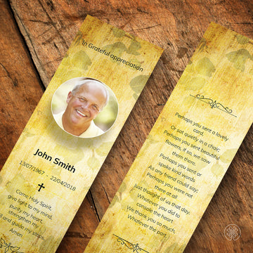 Bookmark Card | Template [Nature-Contemporary] 002