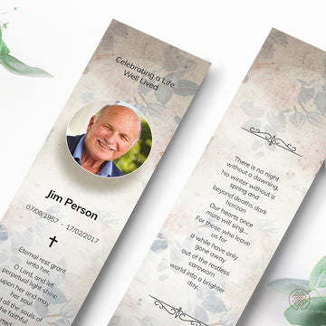 Bookmark Card | Template [Nature-Contemporary] 004