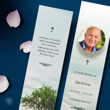 Bookmark Card | Template [Nature-Traditional] 006