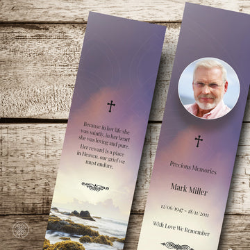 Bookmark Card | Template [Nature-Traditional] 010