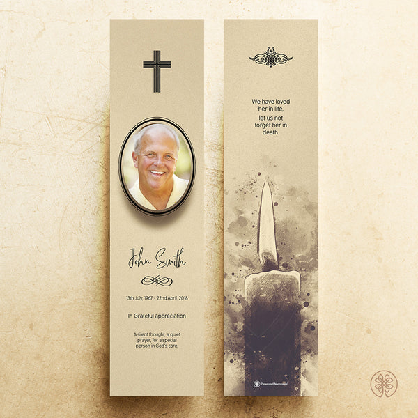Bookmark Card | Template [Religious-Artistic] 007