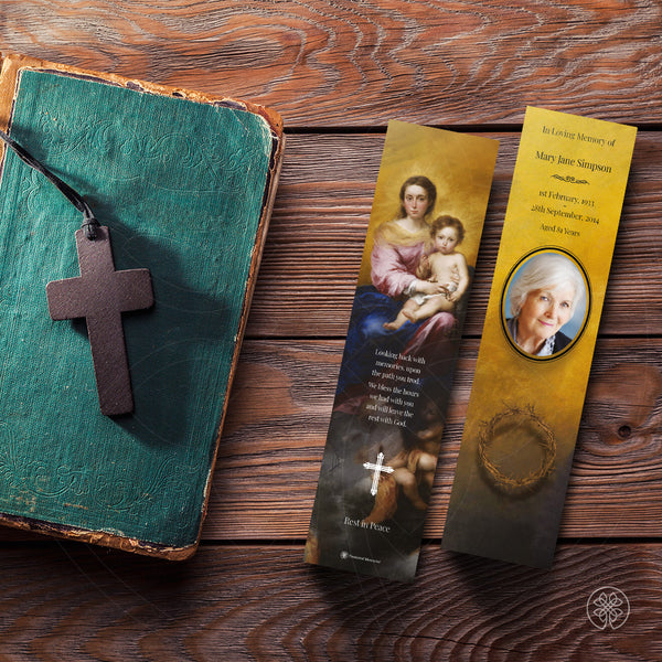 Bookmark Card | Template [Religious-Traditional] 001
