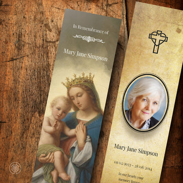 Bookmark Card | Template [Religious-Traditional] 008