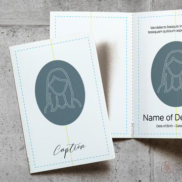 Folded Card | Design from Scratch [Premade Layout] 001