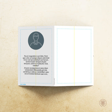 Folded Card | Design from Scratch [Premade Layout] 002