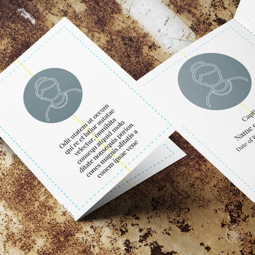 Folded Card | Design from Scratch [Premade Layout] 003