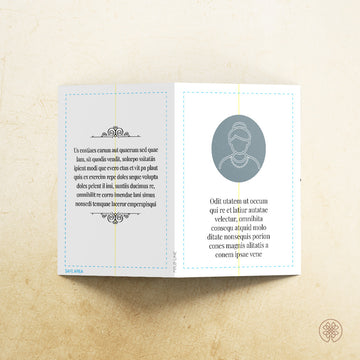 Folded Card | Design from Scratch [Premade Layout] 003