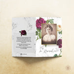 Folded Card | Template [Nature-Artistic] 001