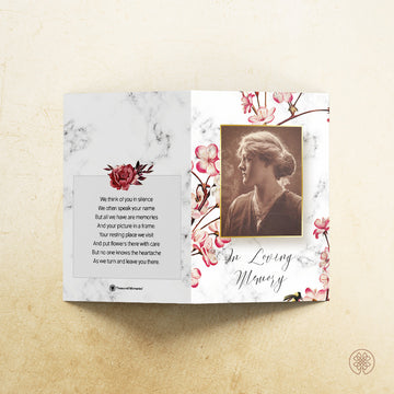 Folded Card | Template [Nature-Artistic] 003