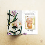 Folded Card | Template [Nature-Artistic] 004
