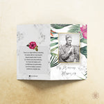 Folded Card | Template [Nature-Artistic] 005