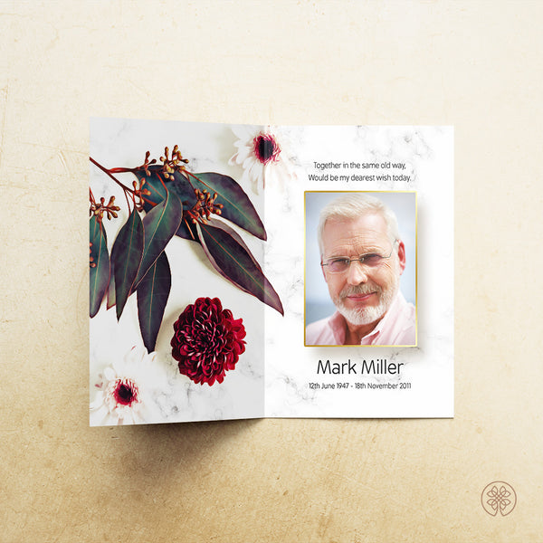 Folded Card | Template [Nature-Artistic] 005