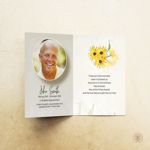 Folded Card | Template [Nature-Artistic] 007