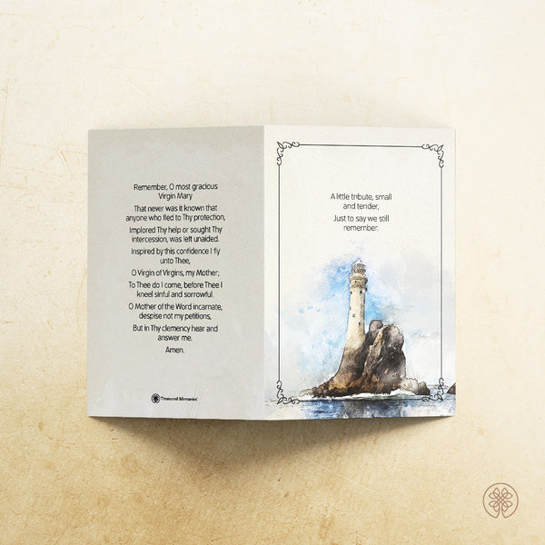 Folded Card | Template [Nature-Artistic] 008