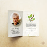 Folded Card | Template [Nature-Artistic] 010