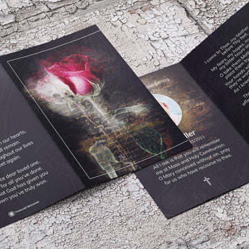 Folded Card | Template [Nature-Contemporary] 001