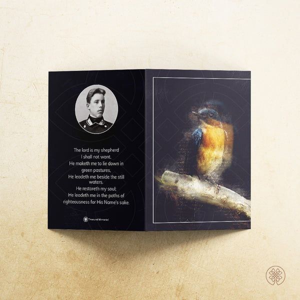 Folded Card | Template [Nature-Contemporary] 002