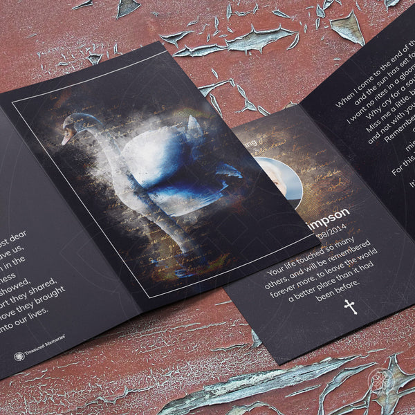 Folded Card | Template [Nature-Contemporary] 003