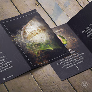 Folded Card | Template [Nature-Contemporary] 004