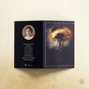 Folded Card | Template [Nature-Contemporary] 005