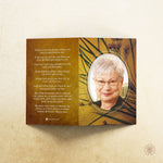 Folded Card | Template [Nature-Contemporary] 006