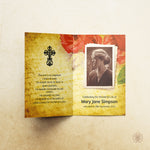 Folded Card | Template [Nature-Contemporary] 008