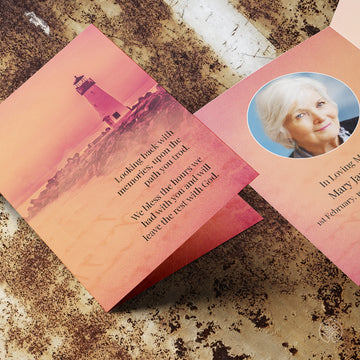 Folded Card | Template [Nature-Traditional] 001