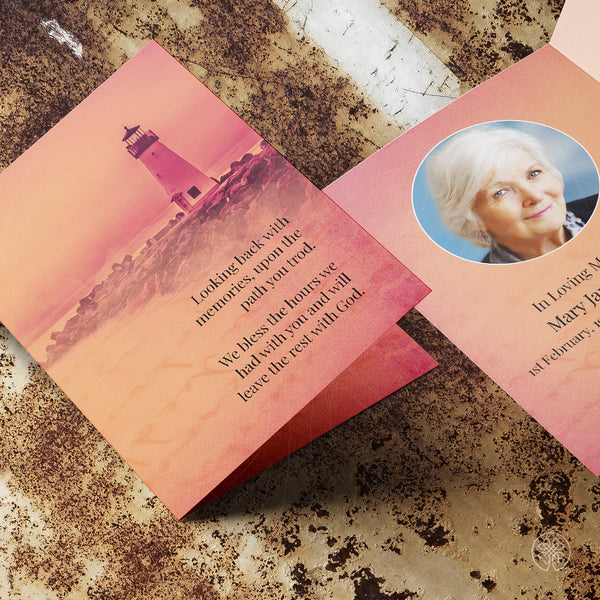 Folded Card | Template [Nature-Traditional] 001