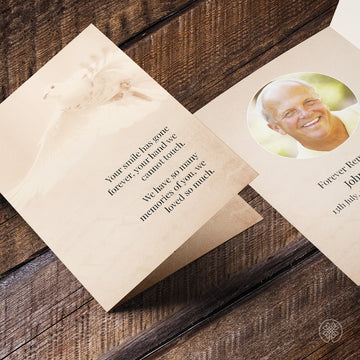 Folded Card | Template [Nature-Traditional] 004