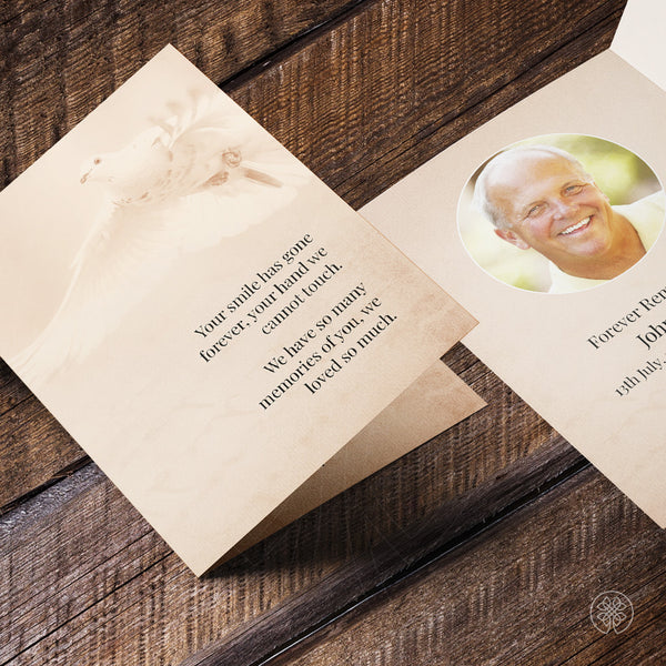 Folded Card | Template [Nature-Traditional] 004