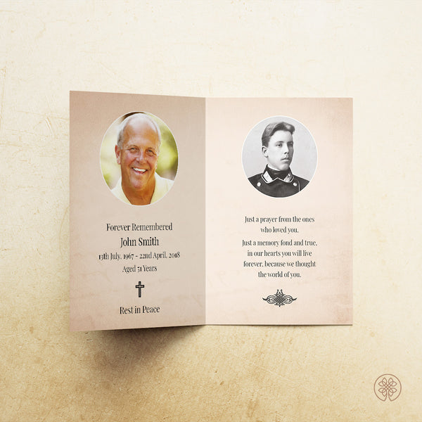 Folded Card | Template [Nature-Traditional] 004