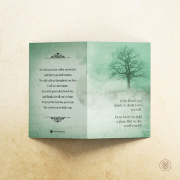 Folded Card | Template [Nature-Traditional] 005