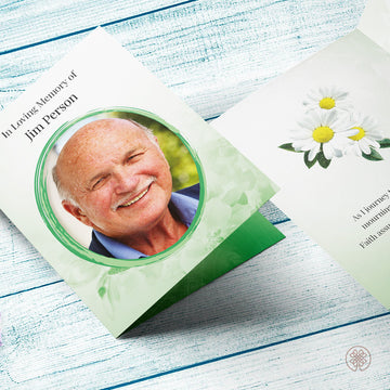 Folded Card | Template [Nature-Traditional] 006
