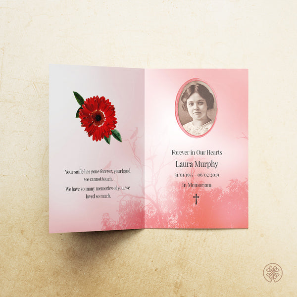 Folded Card | Template [Nature-Traditional] 007