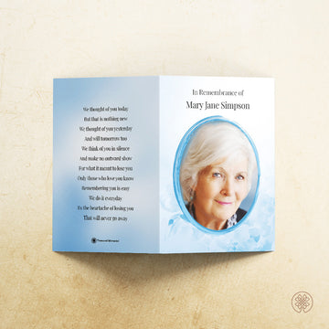 Folded Card | Template [Nature-Traditional] 008