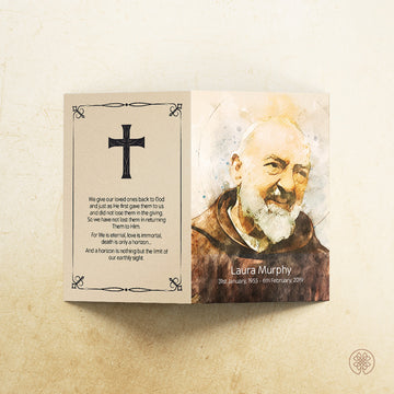 Folded Card | Template [Religious-Artistic] 001
