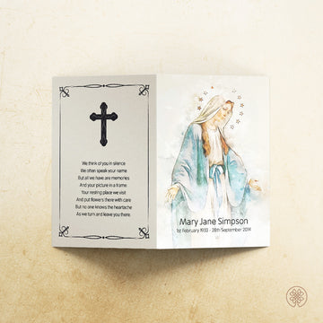 Folded Card | Template [Religious-Artistic] 003