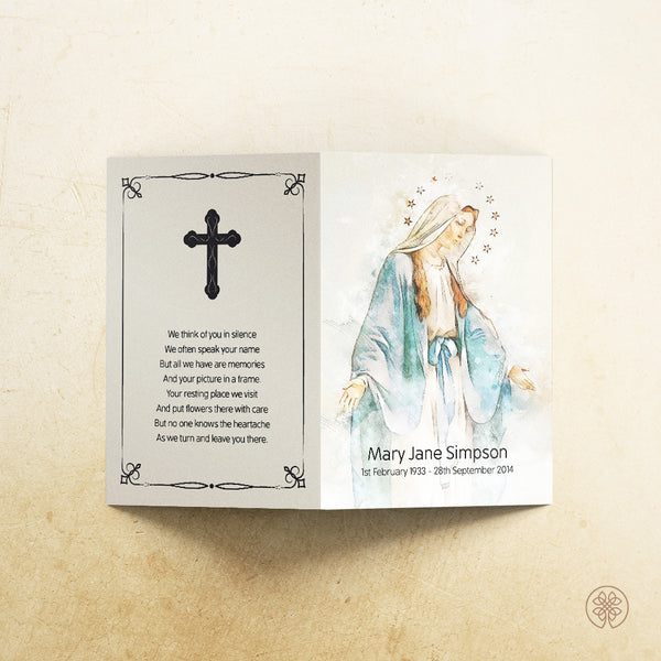 Folded Card | Template [Religious-Artistic] 003